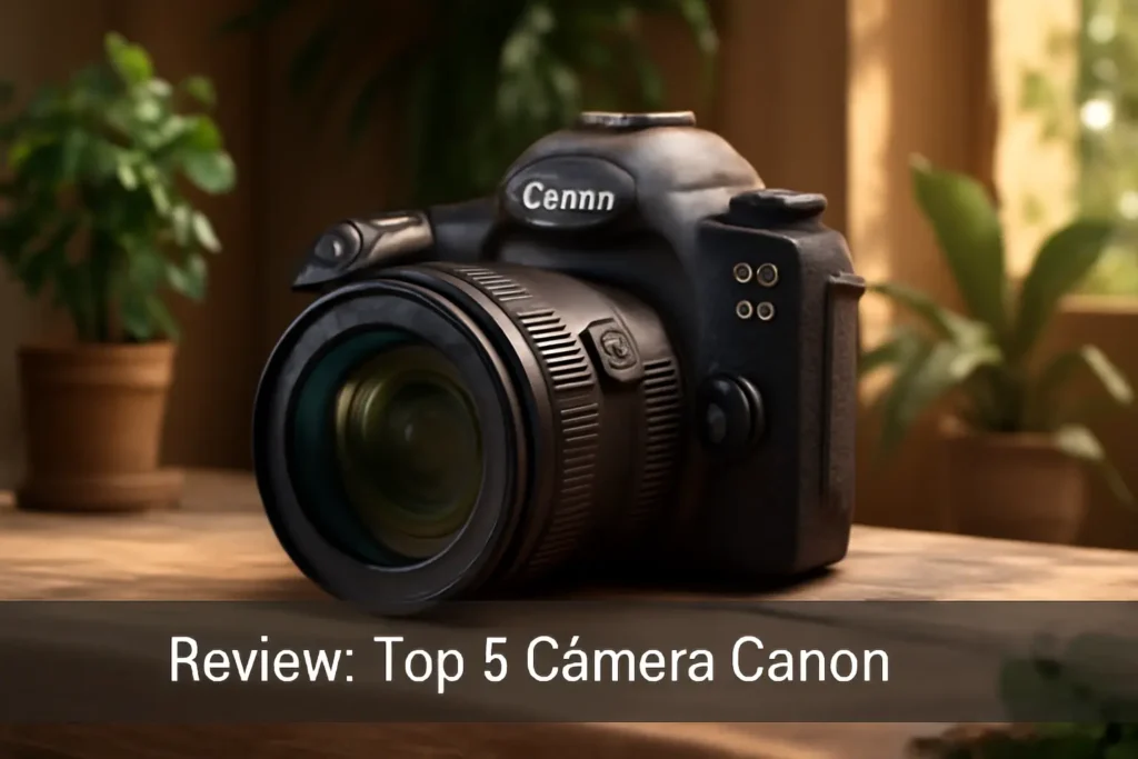 Top 5 câmera Canon