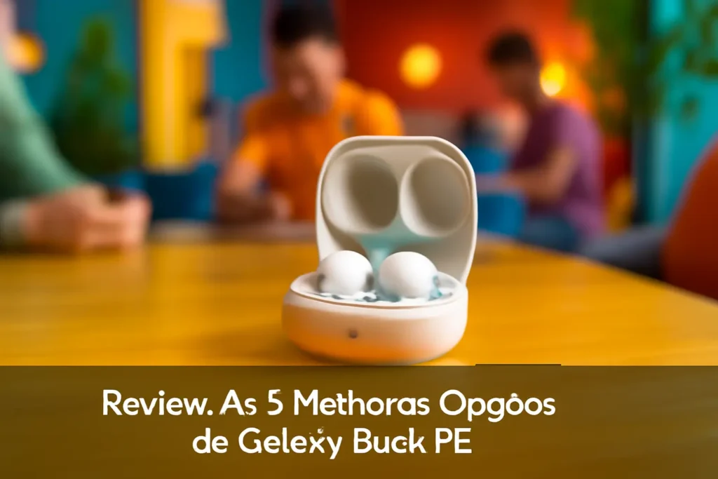 As 5 Melhores Opções de Galaxy bud fe