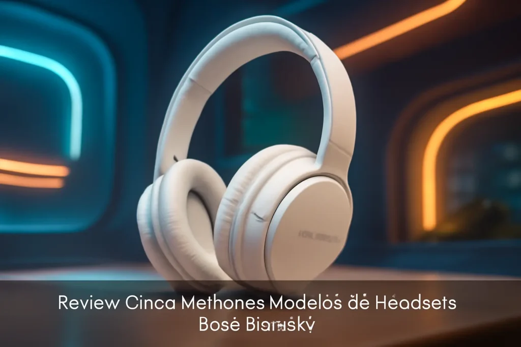 Cinco Melhores Modelos de Bose headset white