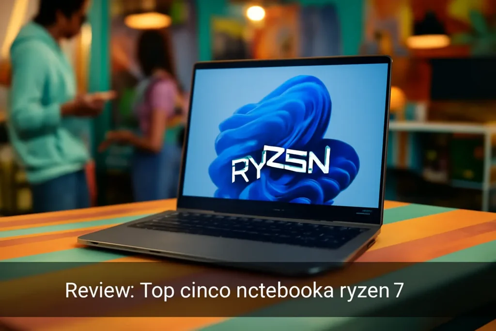 Top Cinco notebooks ryzen 7