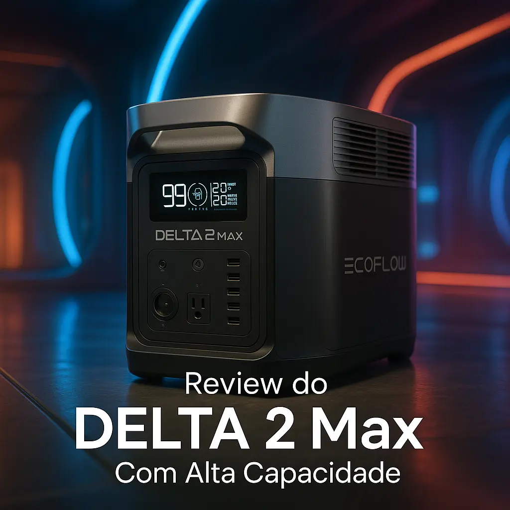 Estação de Energia DELTA 2 MAX com Alta Capacidade
