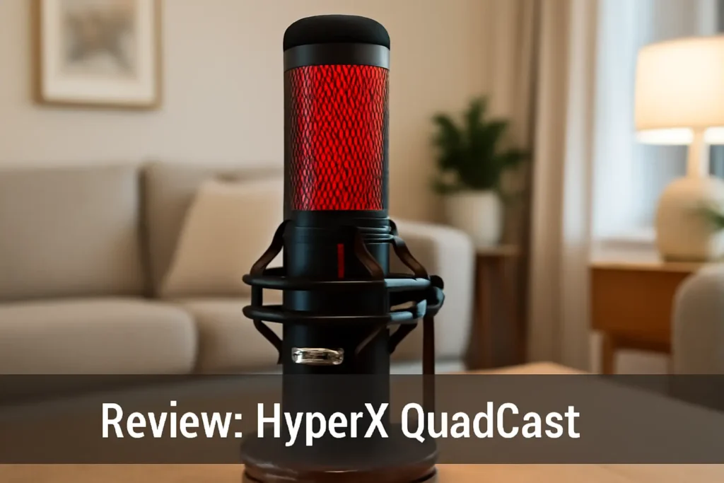Top Cinco microfone Hyperx quadcast