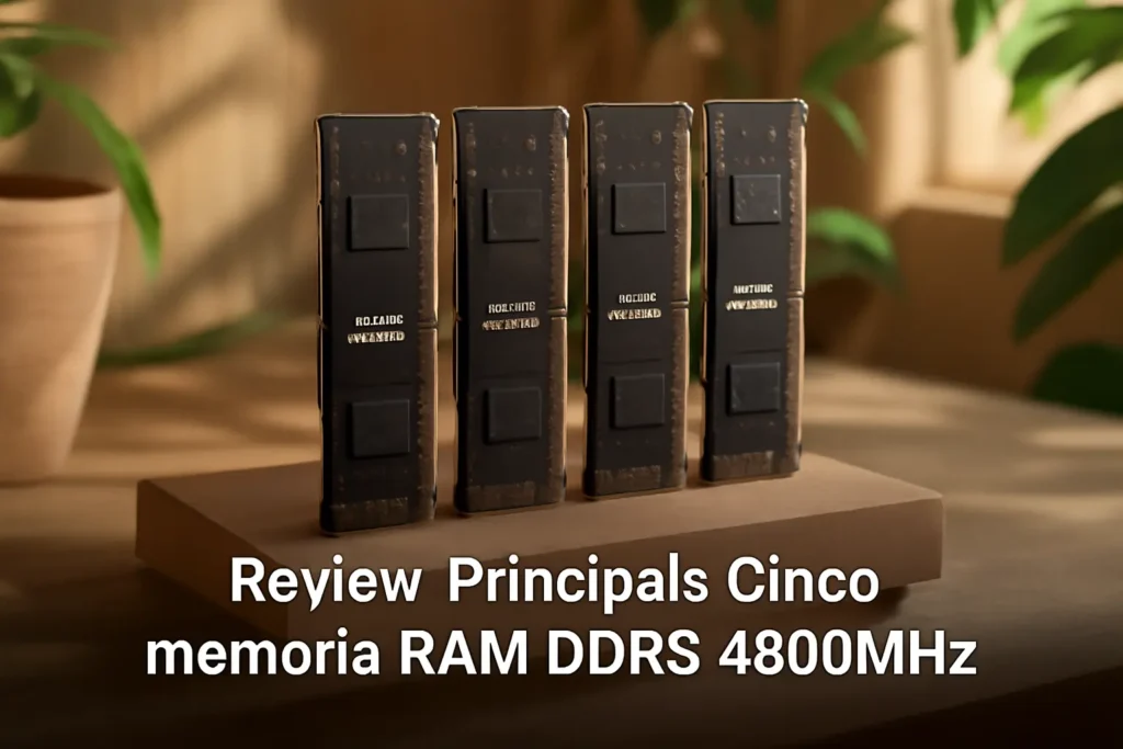 Principais Cinco memoria ram ddr5 4800mhz