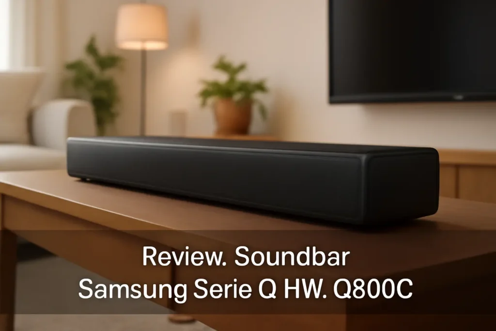 Top Cinco soundbar Samsung série q hw-q800c