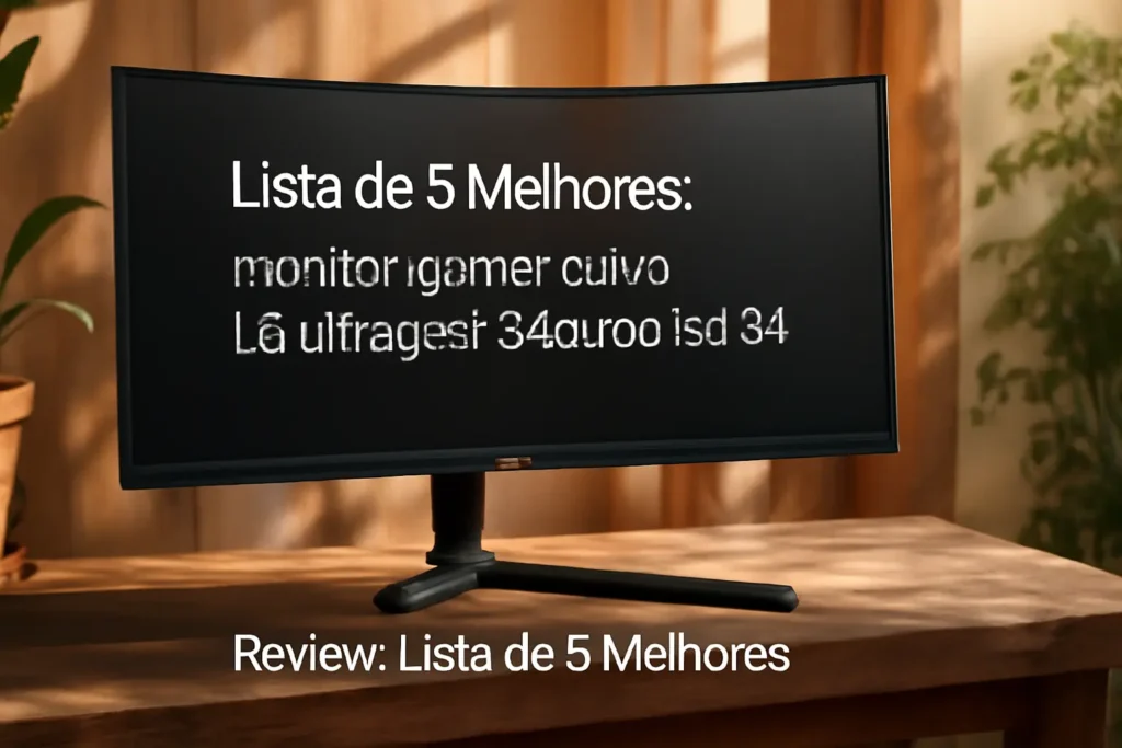 Lista de 5 Melhores: monitor gamer curvo LG ultragear 34gl750 led 34