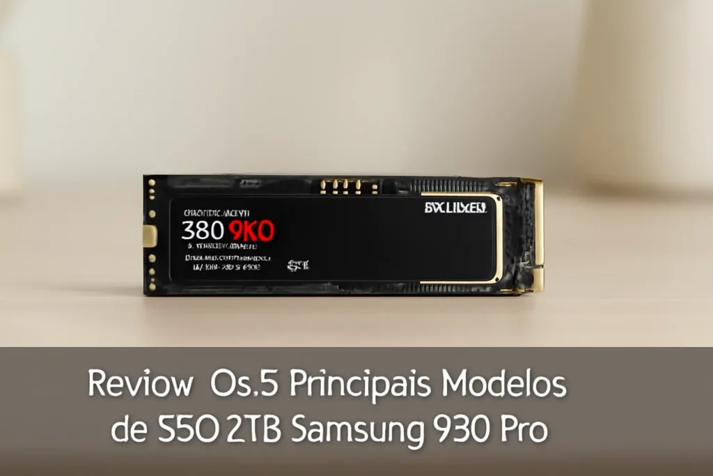 Os 5 Principais Modelos de SSD 2tb Samsung 980 pro