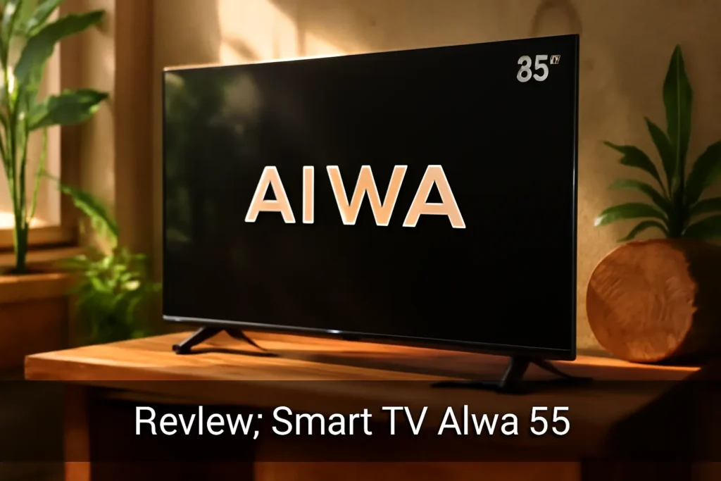Principais Cinco smart tv aiwa 55