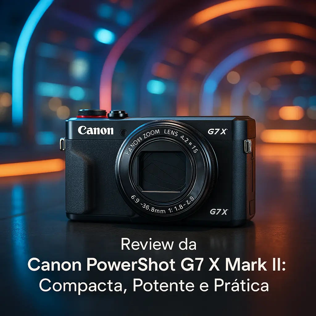 Canon PowerShot G7 X Mark II: Compacta, Potente e Prática