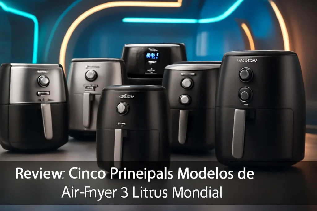 Cinco Principais Modelos de air fryer 5 litros Mondial