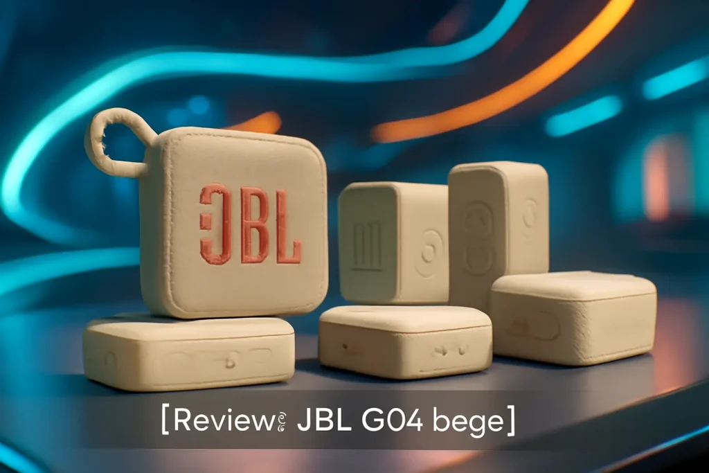 Cinco Principais Modelos de JBL GO4 bege