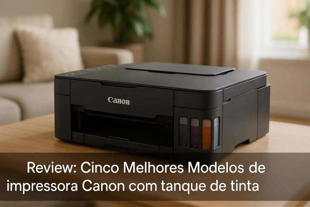 Cinco Melhores Modelos de impressora Canon com tanque de tinta