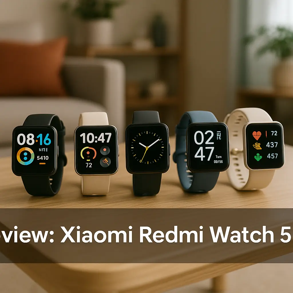 Os 5 Principais Modelos de smartwatch Xiaomi Redmi watch 5 lite