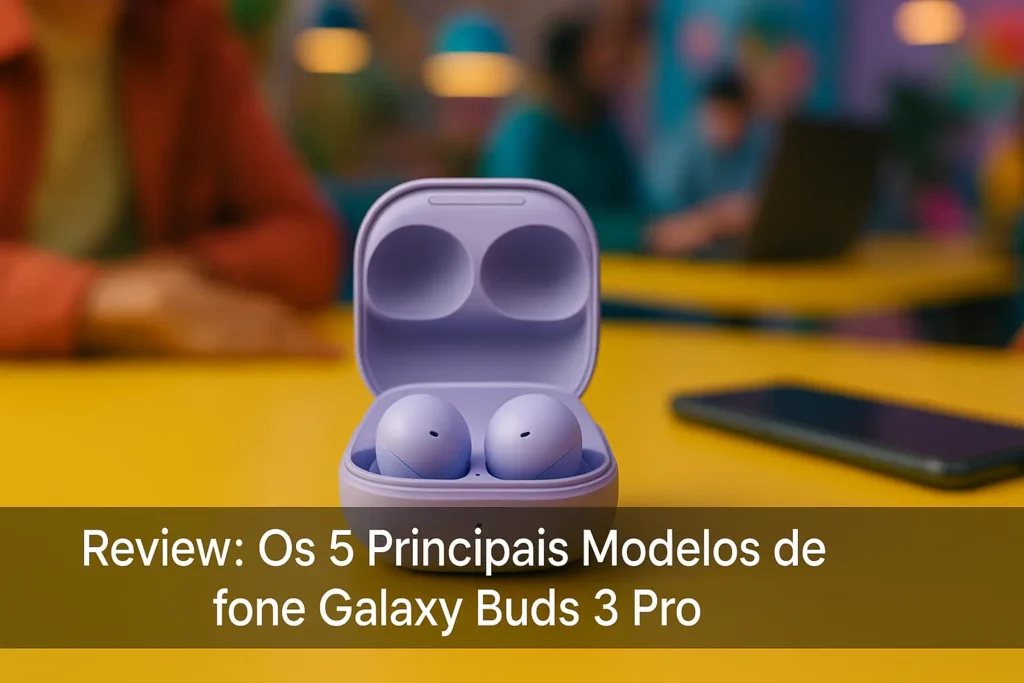 Os 5 Principais Modelos de fone Galaxy buds 3 pro