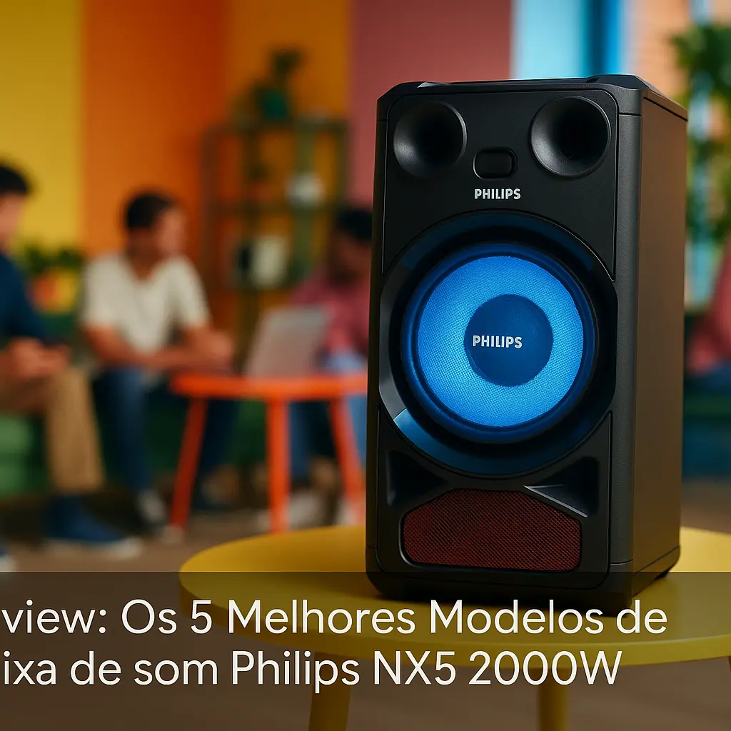 Os 5 Melhores Modelos de Caixa de som Philips nx5 2000w