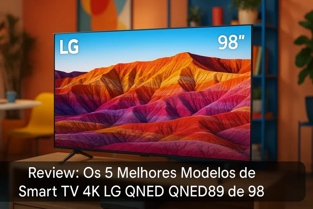 Os 5 Melhores Modelos de Smart TV 4K LG QNED QNED89 de 98