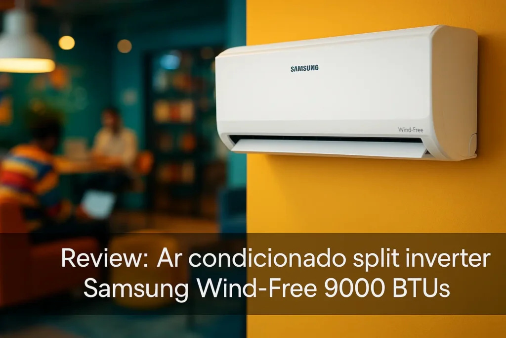 Melhores 5 ar condicionado split inverter Samsung wind free 9000 btus