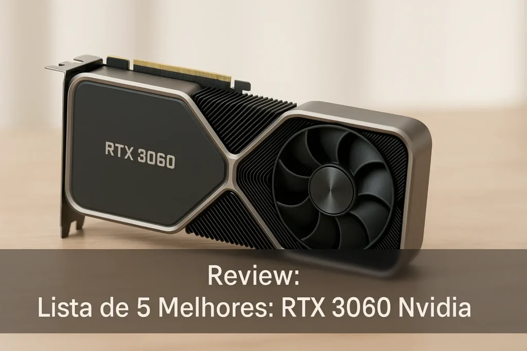 Lista de 5 Melhores: RTX 3060 Nvidia