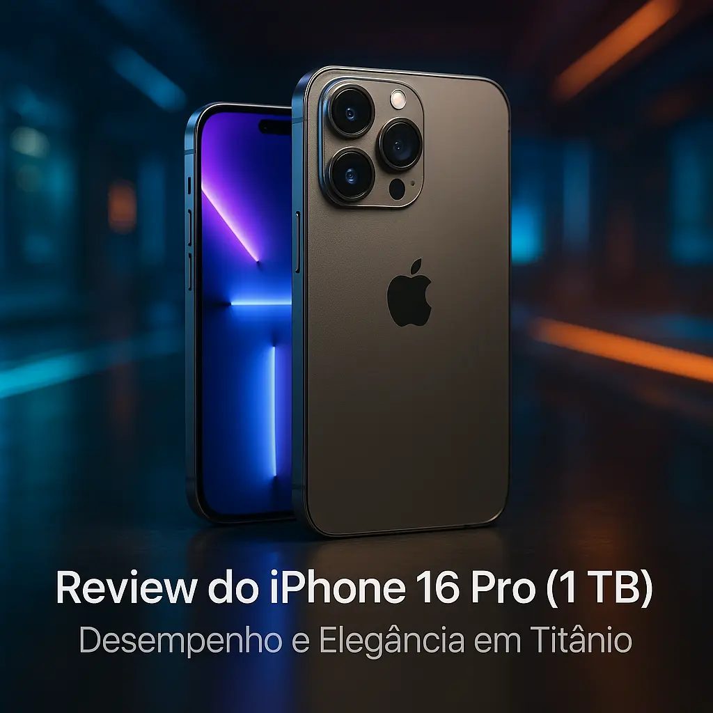 iPhone 16 Pro (1 TB) – Desempenho e Elegância em Titânio