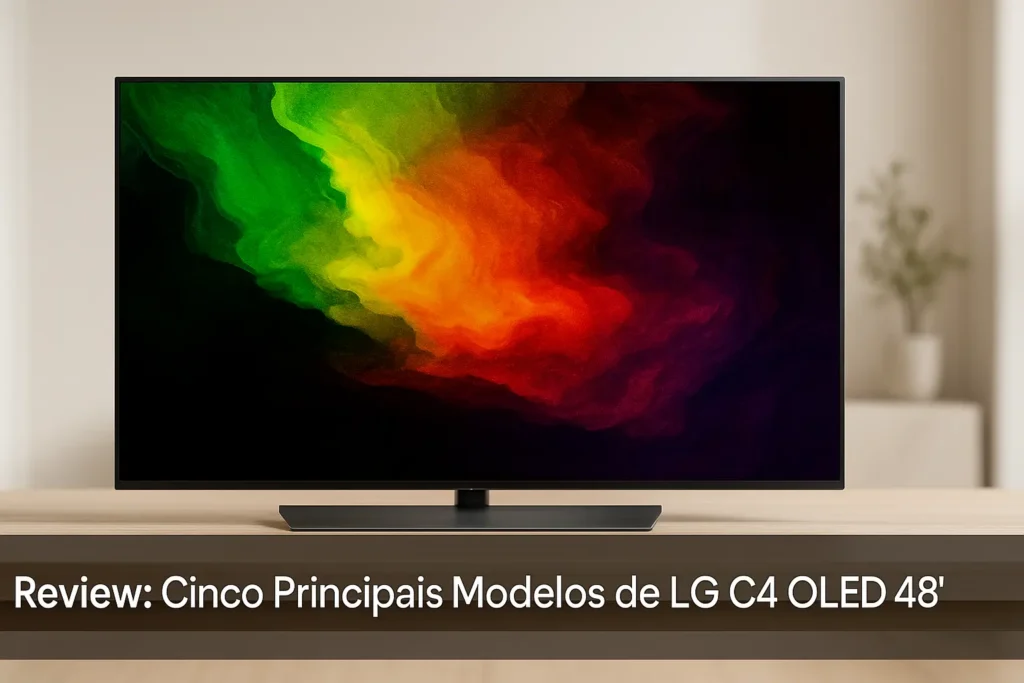 Cinco Principais Modelos de lg c4 oled 48