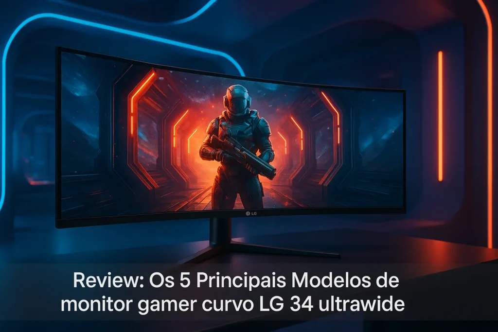 Os 5 Principais Modelos de monitor gamer curvo LG 34 ultrawide
