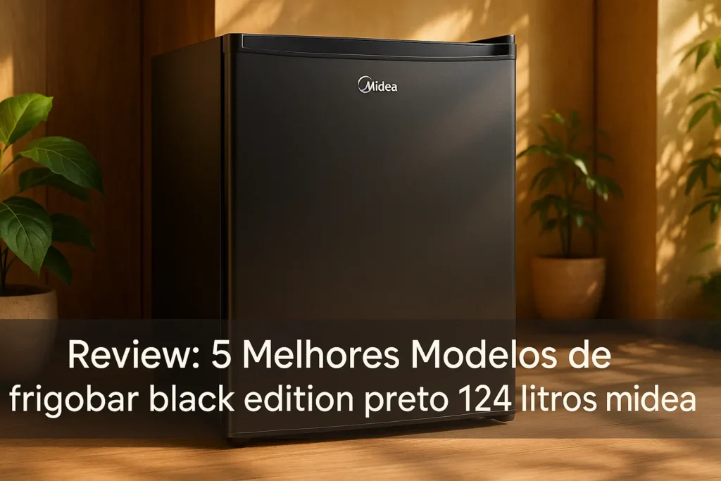 5 Melhores Modelos de frigobar black edition preto 124 litros midea