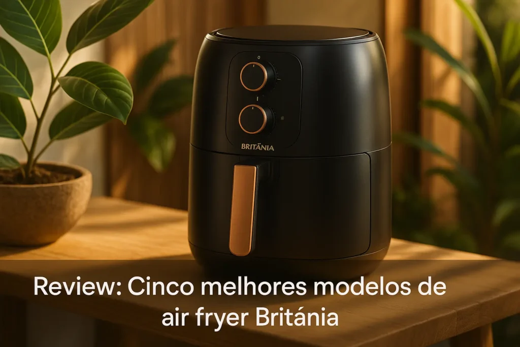 Cinco Melhores Modelos de air fryer britânia
