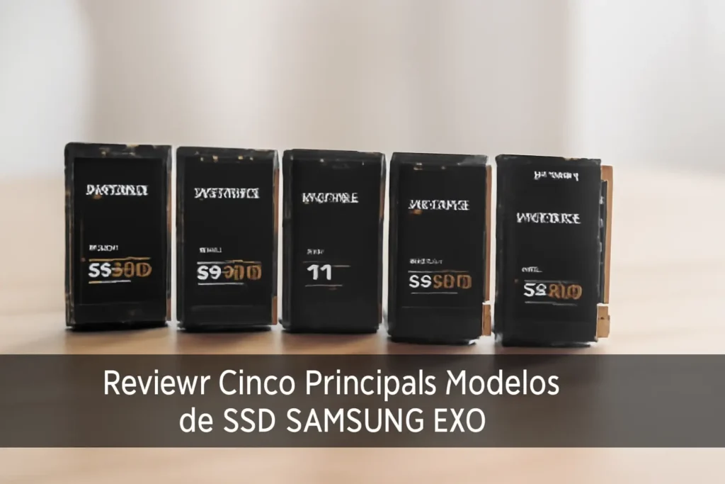 Cinco Principais Modelos de SSD SAMSUNG EVO