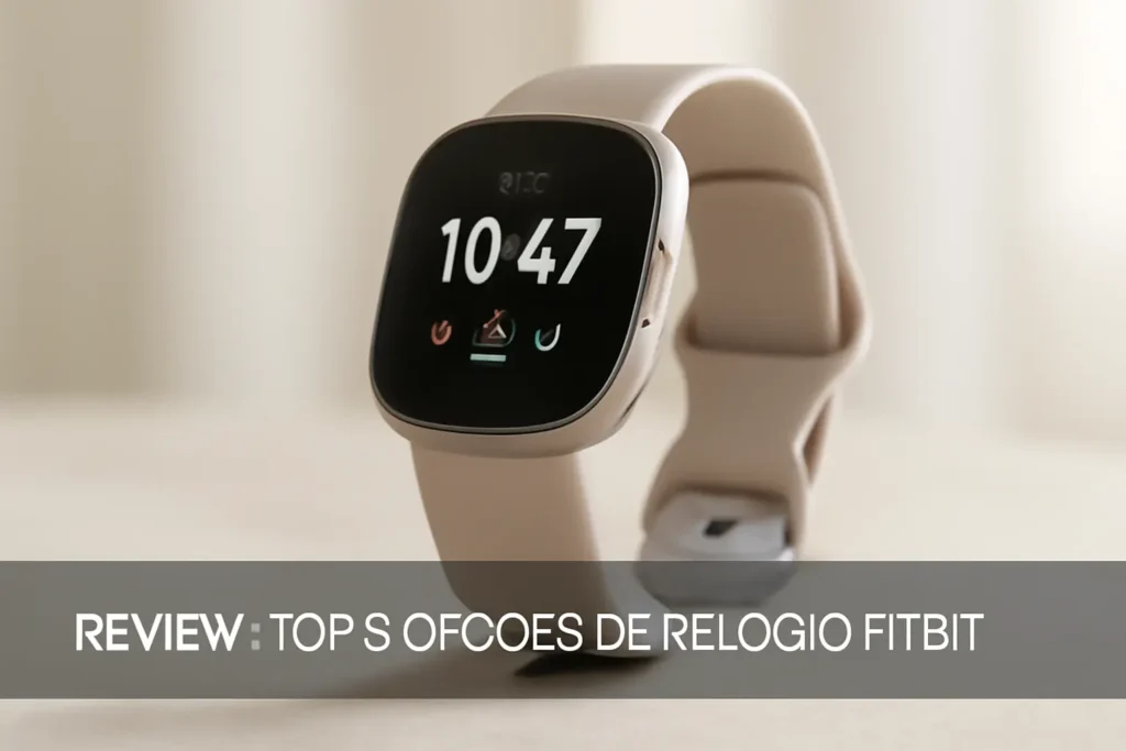 Top 5 Opções de Relogio Fitbit