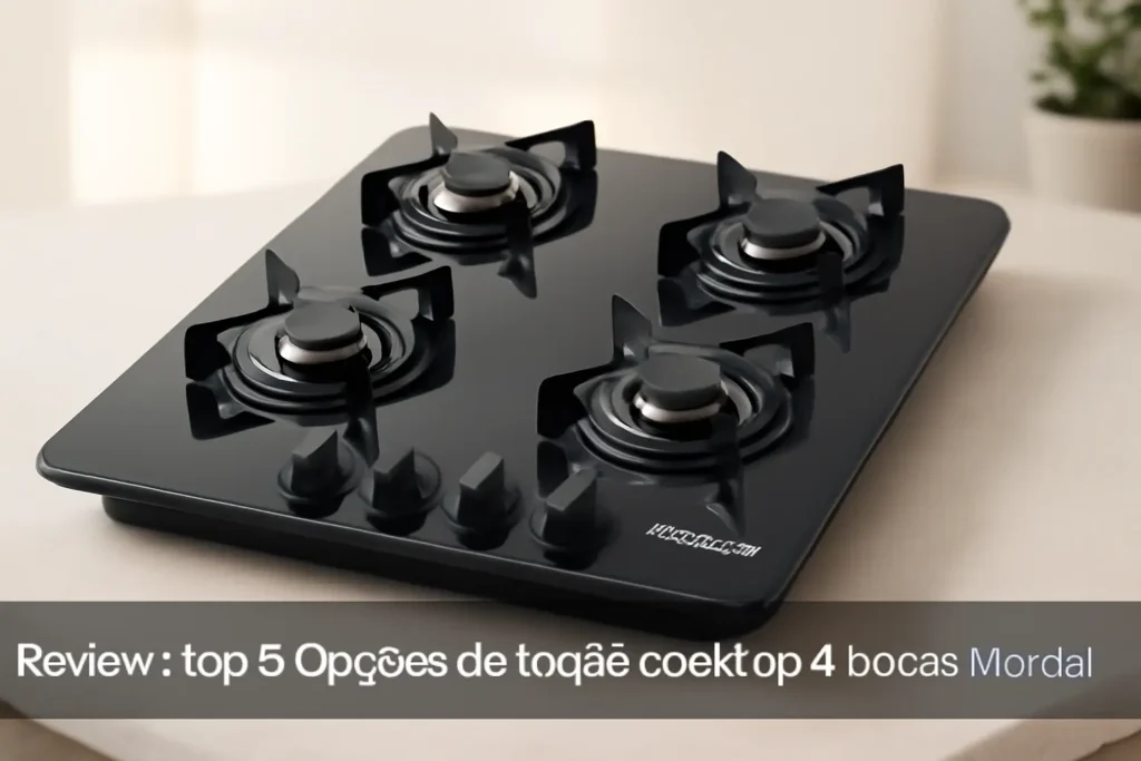 Top 5 Opções de fogão cooktop 4 bocas mondial