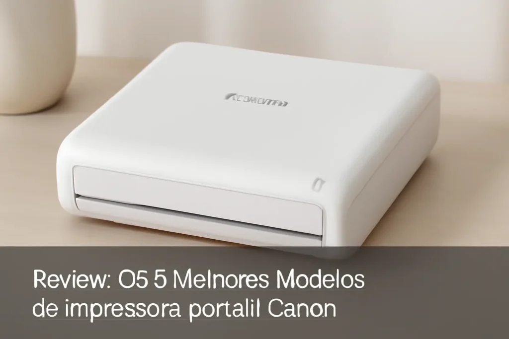 Os 5 Melhores Modelos de impressora portatil Canon