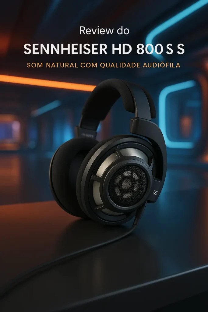 Sennheiser HD 800 S: Som Natural com Qualidade Audiófila