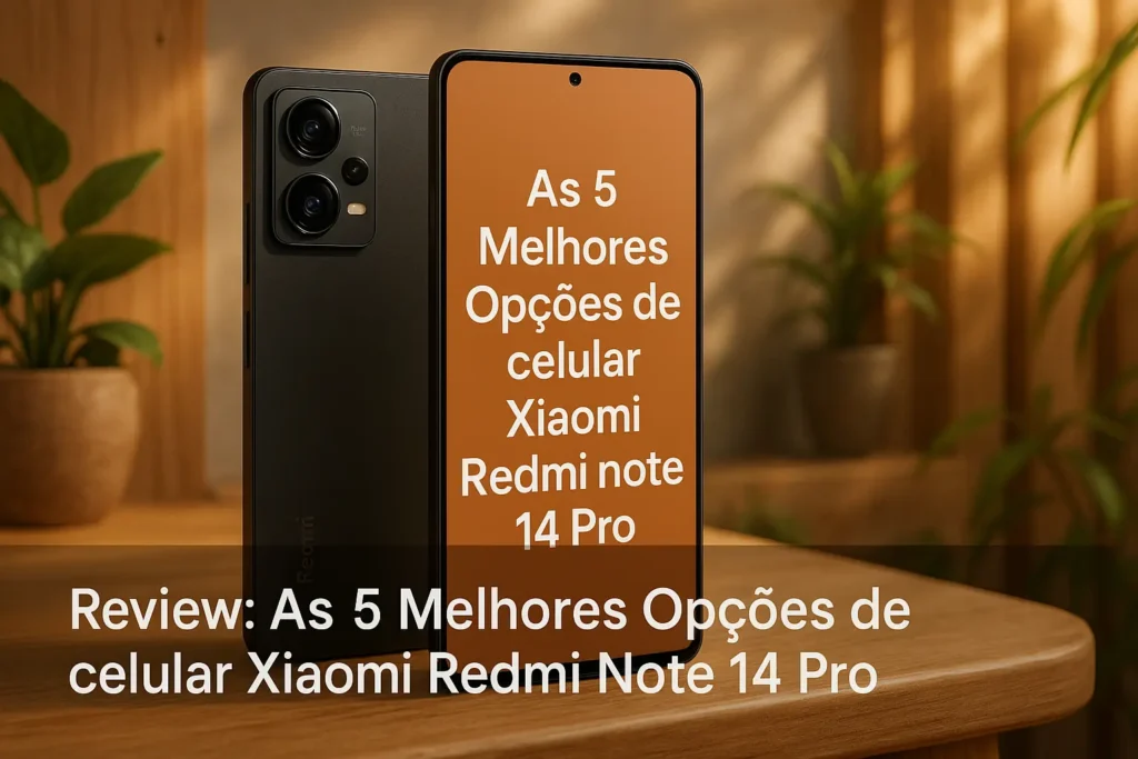 As 5 Melhores Opções de celular Xiaomi Redmi note 14 pro