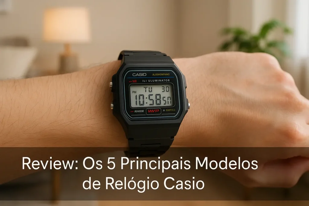 Os 5 Principais Modelos de Relógio Casio