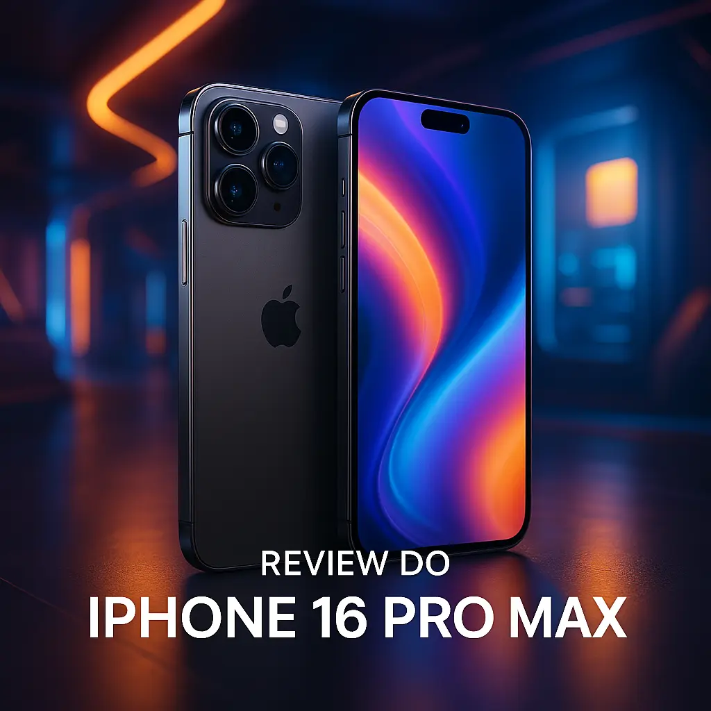 iPhone 16 Pro Max – Potência, Câmera Incrível e Acabamento Premium