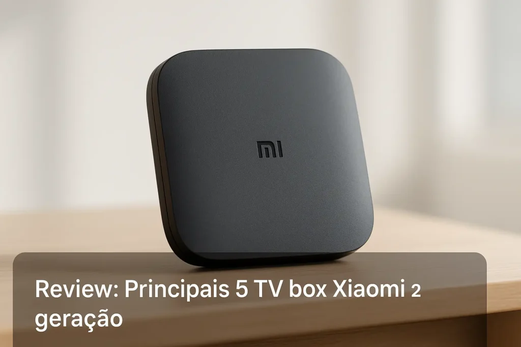 Principais 5 TV box Xiaomi 2 geração