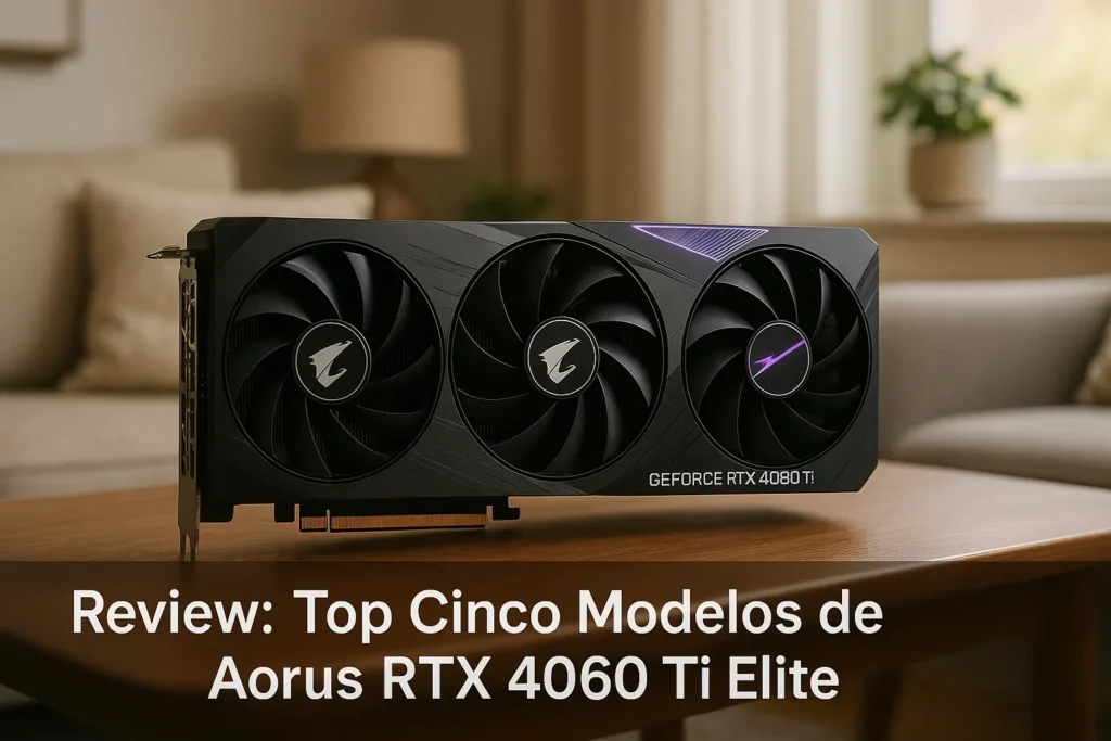 Top Cinco Modelos de Aorus RTX 4060 ti elite