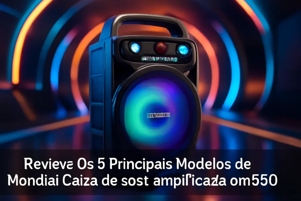 Os 5 Principais Modelos de Mondial Caixa de som amplificada cm-550
