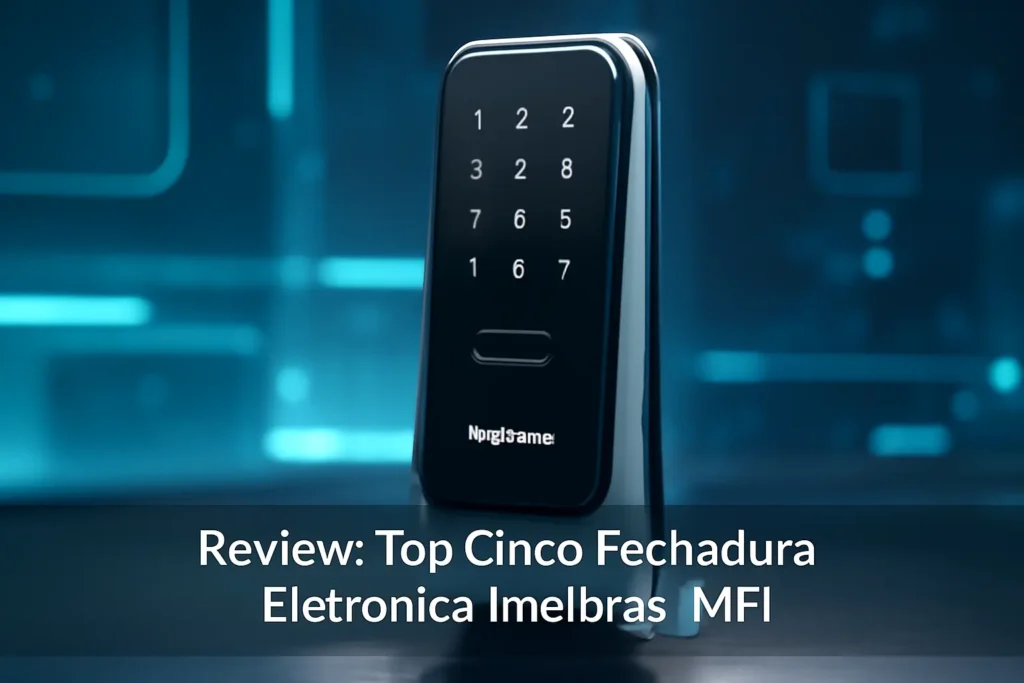 Top Cinco fechadura eletrônica Intelbras wifi