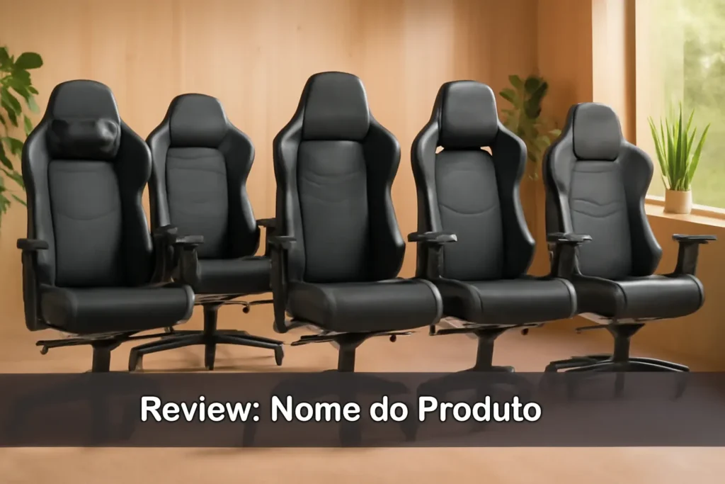 Cinco Melhores Modelos de cadeira de game