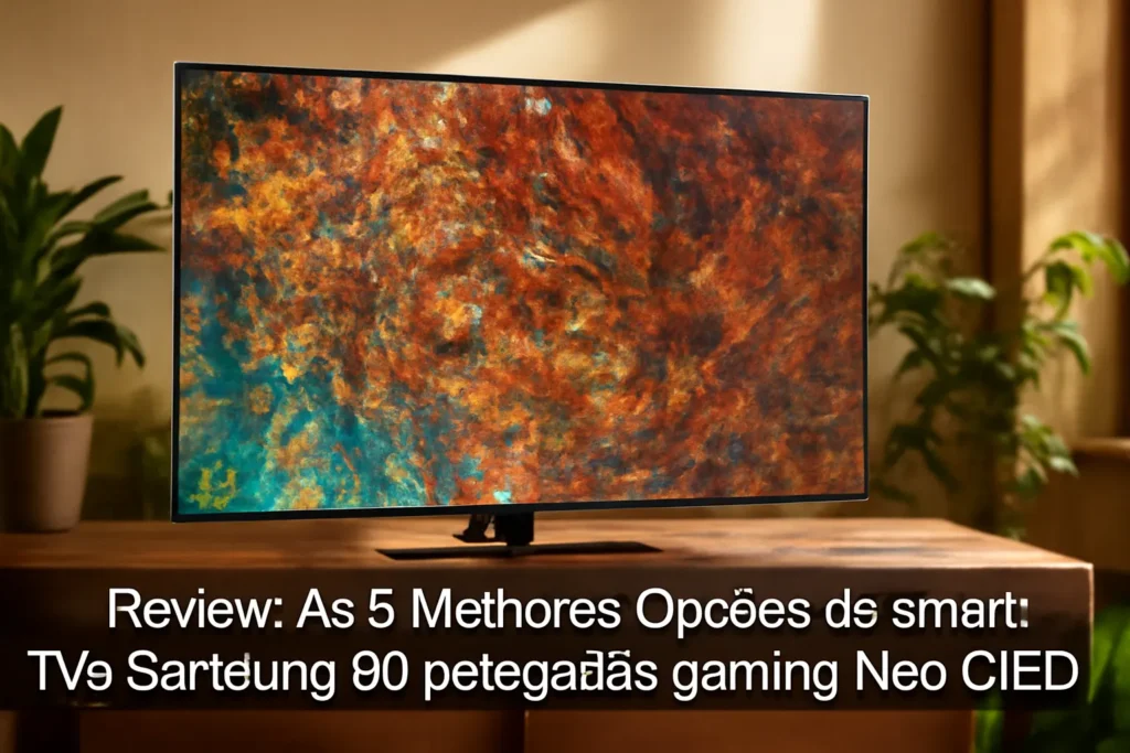 As 5 Melhores Opções de smart TV Samsung 50 polegadas gaming NEO QLED 4k