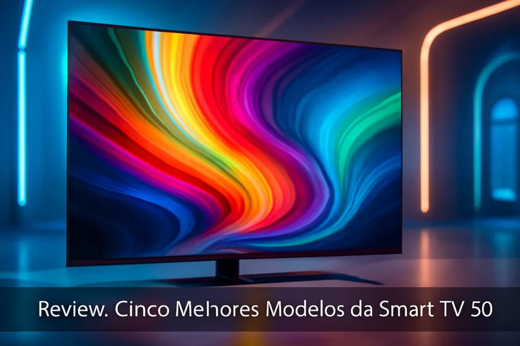 Cinco Melhores Modelos de  smart TV 50