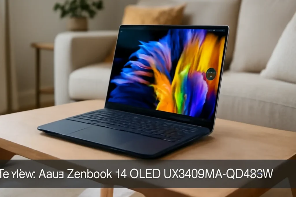 Principais Cinco notebook Asus zenbook 14 OLED ux3405ma-qd483w ponder blue
