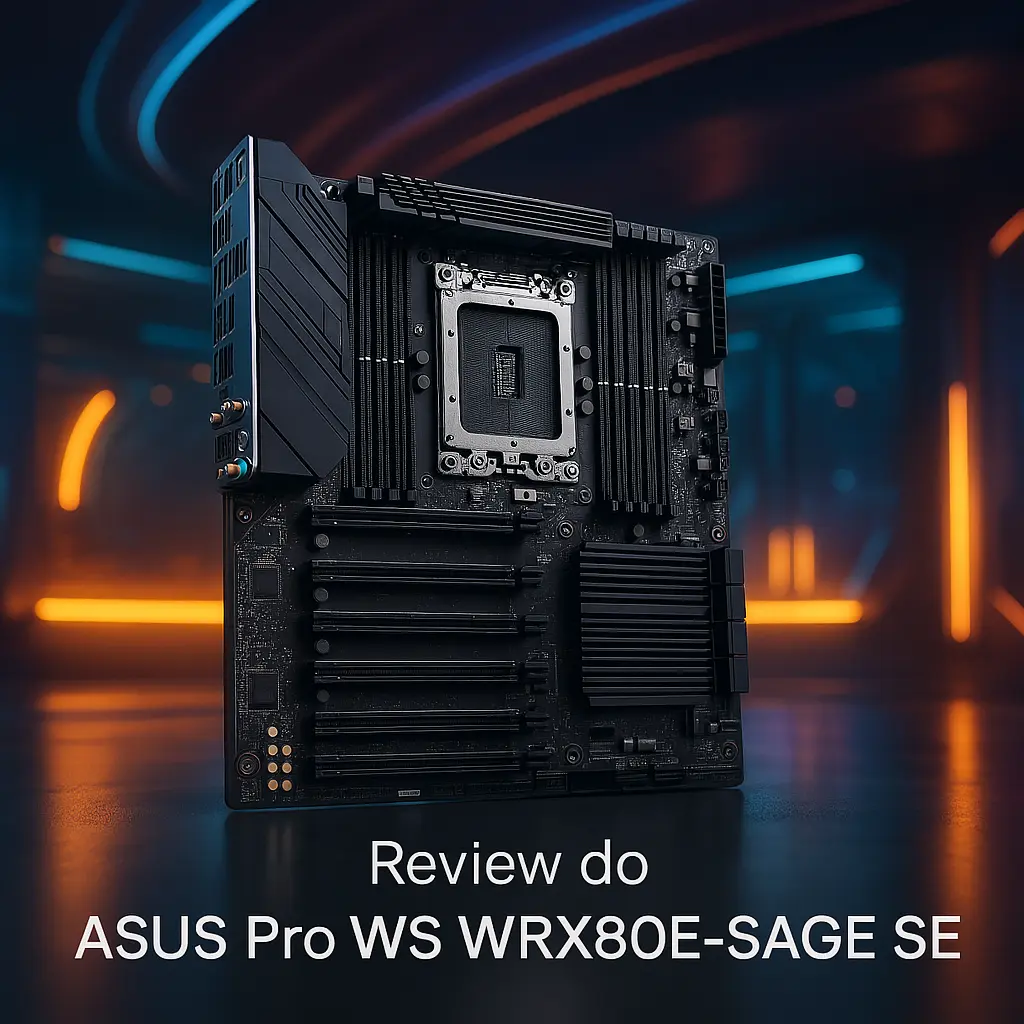 ASUS Pro WS WRX80E-SAGE SE: Robustez e Conectividade Extrema