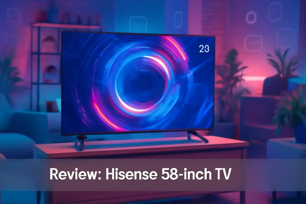 Cinco Principais Modelos de TV Hisense 58 polegadas