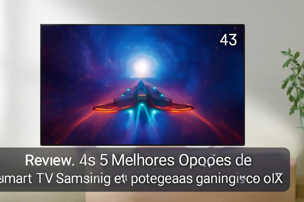 As 5 Melhores Opções de smart TV Samsung 43 polegadas gaming NEO QLED 4k