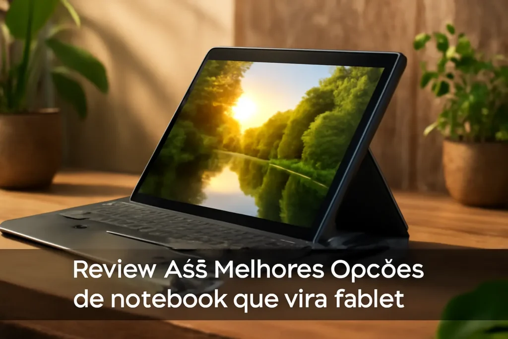 As 5 Melhores Opções de notebook que vira tablet