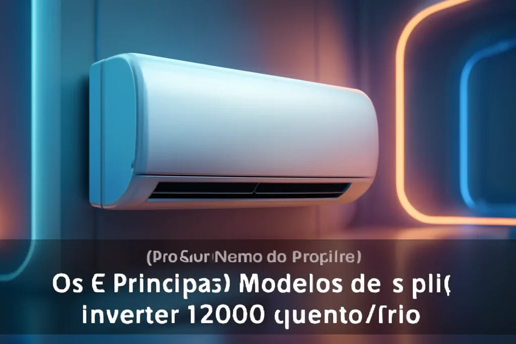 Os 5 Principais Modelos de split inverter 12000 quente/frio
