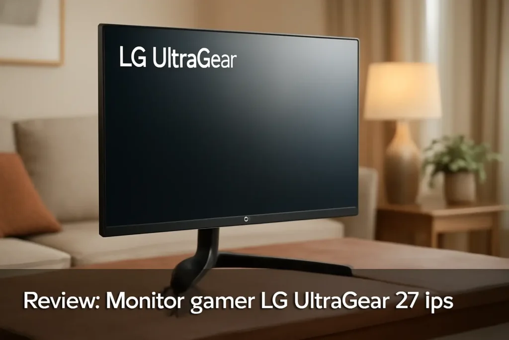 Top Cinco monitor gamer LG ultragear 27 ips