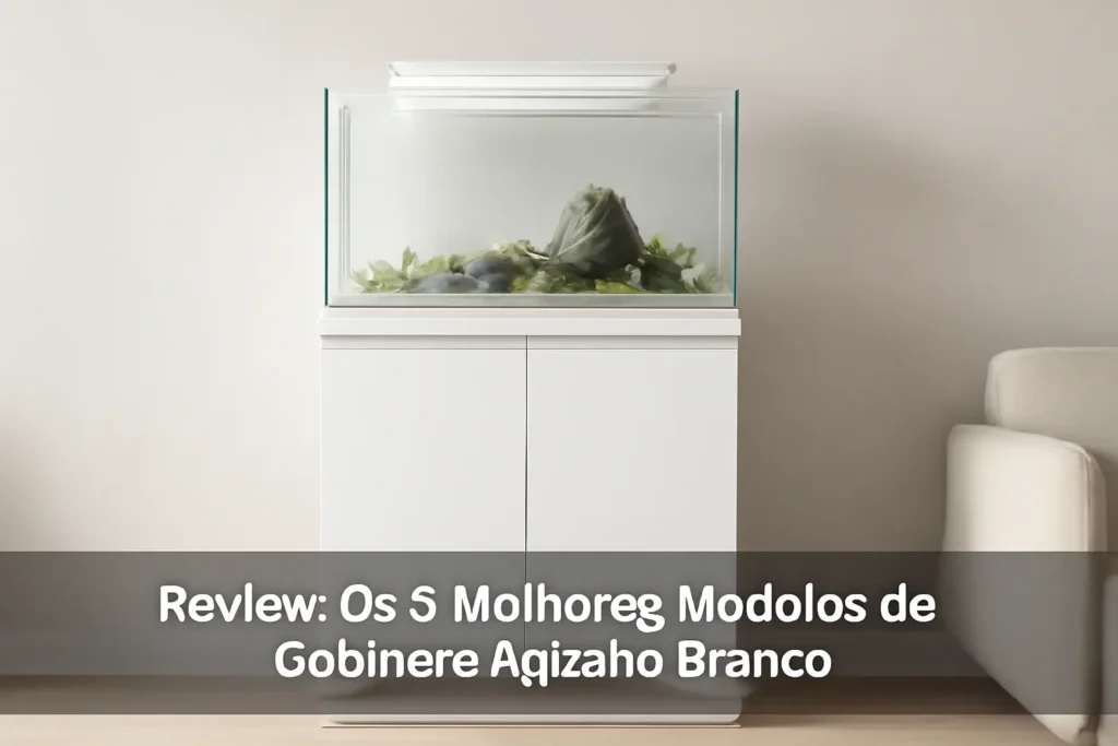 Os 5 Melhores Modelos de Gabinete Aquário Branco