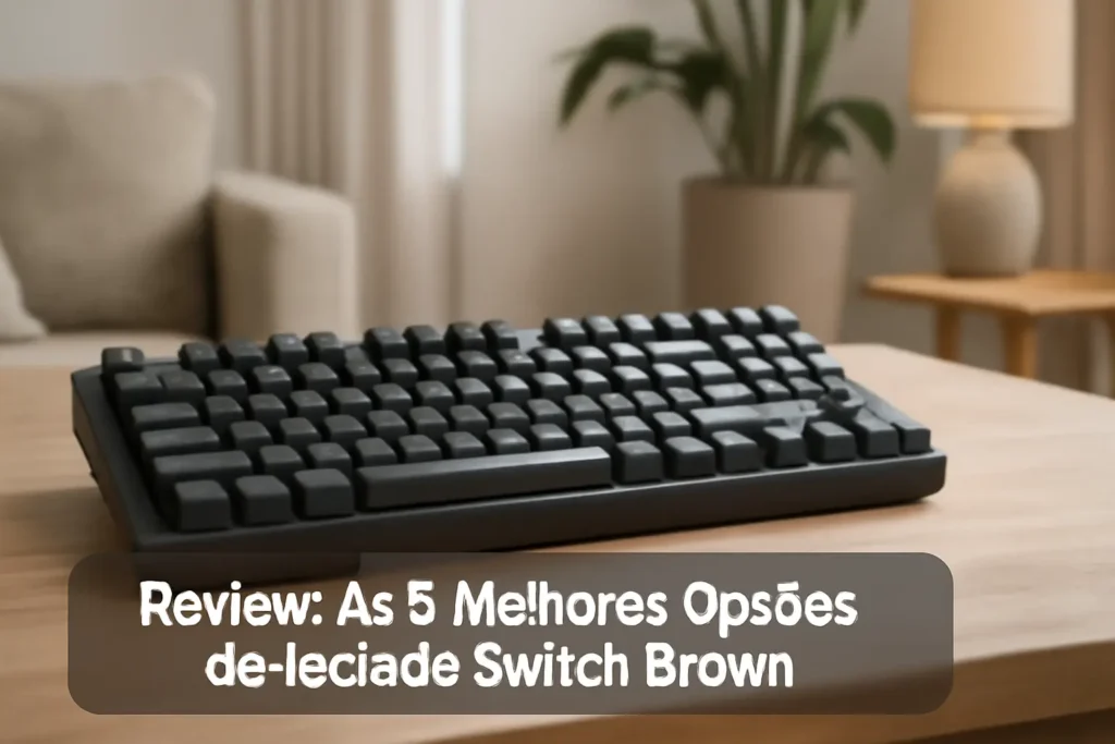 As 5 Melhores Opções de  teclado switch brown
